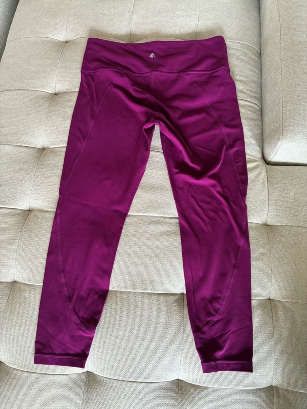 Athleta Deep Fuchsia High-Waist Leggings